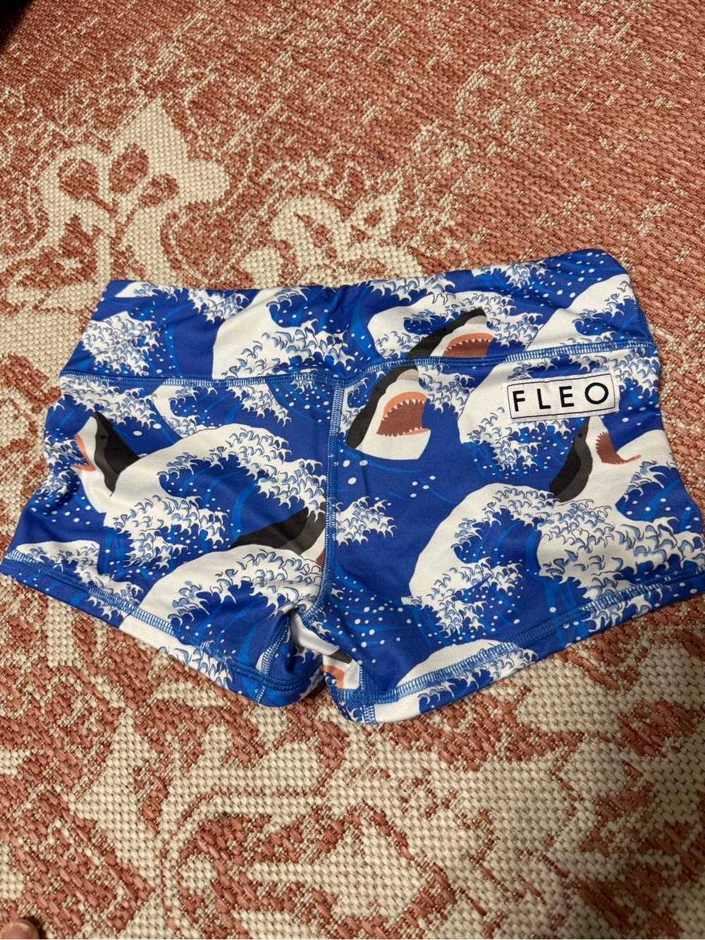 NWOT Fleo Limited Edition Shark Shorts